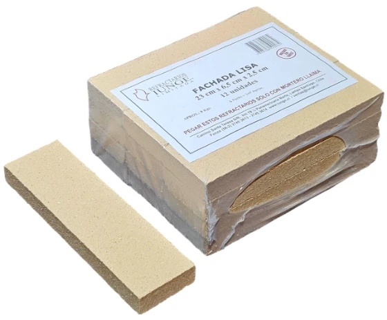 Pack de fachada lisa refractaria Línea 4M